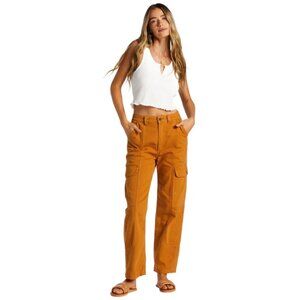 Billabong Women's Straight Leg Jeans - Orange